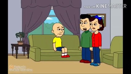 FGG - 까이유 아무것도 안하다가 접지가 된다!!!(Caillou gets grounded for nothing)