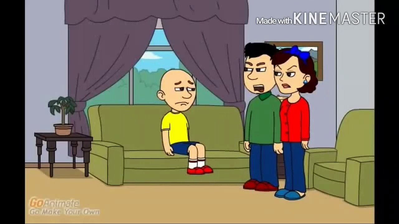 FGG - 까이유 아무것도 안하다가 접지가 된다!!!(Caillou gets grounded for nothing)