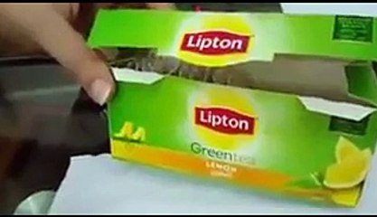 What is inside Lipton tea bag-  you will not use after watching this shocking video