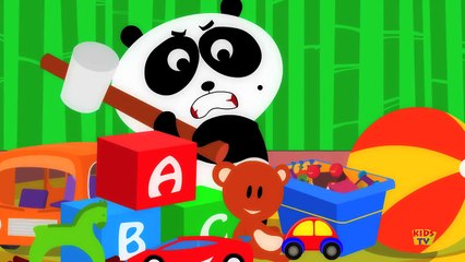 Five Little Pandas | Nursery Rhymes For Children | Kids TV Original Songs
