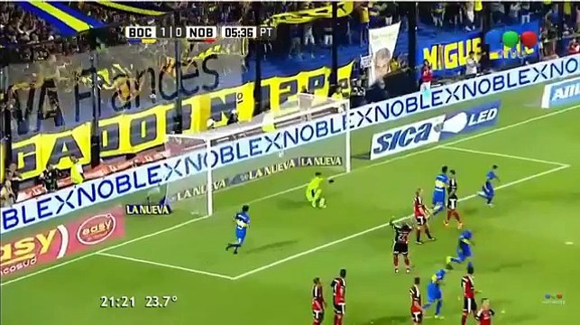 Bocca Juniors 4-1 Newells Old Boys - Fecha 4 - Liga Argentina - Los goles
