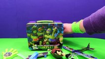 TEENAGE MUTANT NINJA TURTLEs Nickelodeon TMNT Surprise Lunch Box a Ninja Turtles Surprise Video