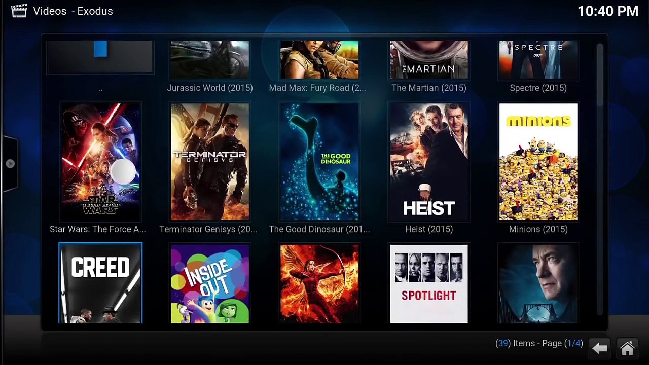 Exodus. Basically Genesis. Best movie & tv show for everything. KODI SMPC FMC February 2016