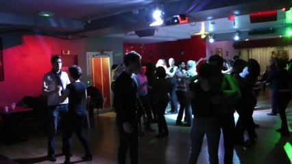 bachata avec David Gomez, carnaval de l'academia Maritza Arizala au diablito latino, 20/02/2016 Paris