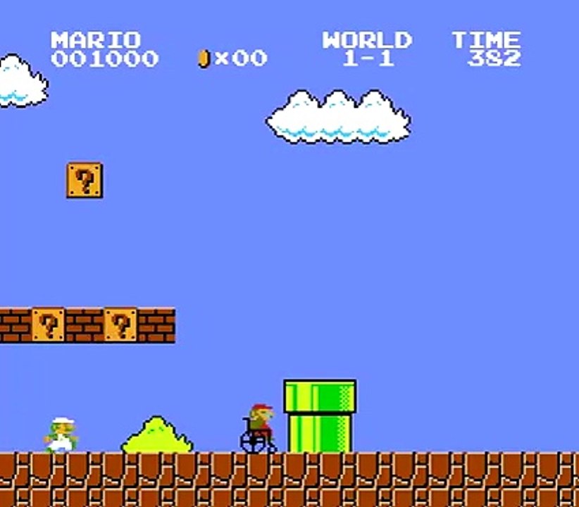 Super Mario In a different version