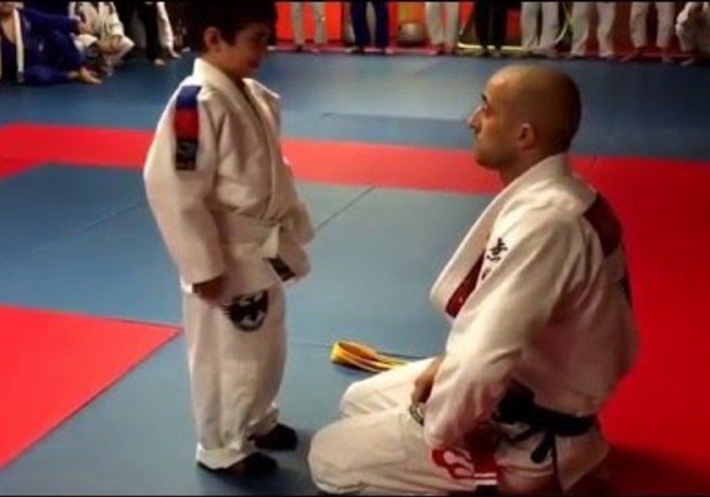 Proud Dad Films Plucky Son's Requests to Be Tested