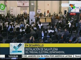 Detalla TSE boliviano entrega de resultados de referendo