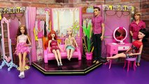 Barbie FASHION SHOW Disney Princess Dolls, Frozen Elsa Anna and Spiderman Parody, Barbie Goes CRAZY!