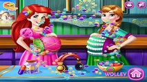 Disney Ariel and Anna Frozen Pregnant BFFS - Take Care and Dress Up The Disney Princesses Girls Game