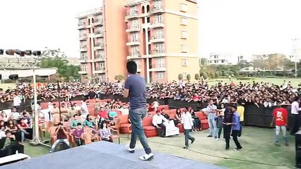 YO YO HONEY SINGH WITH MAFIA MUNDEER at AIT Gurgaon