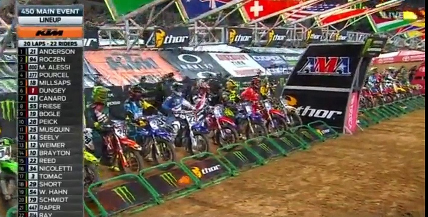 Monster Energy Supercross 2016 - Rd7 Arlington - 450 Main Event