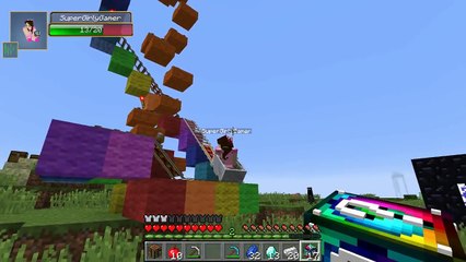 PAT And JEN PopularMMOs | Minecraft BOB CHALLENGE GAMES - Lucky Block Mod - Modded Mini Game