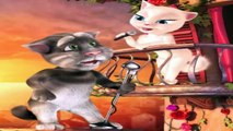 Cartoon game. Tom Loves Angela ! Cartoons for children movie babies ¦ Kids Animals playing