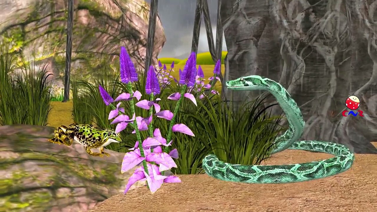 Finger Family Snake | cartoon Anima Rhymes l | Nursery Rhymes For Children