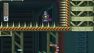 Megaman X2 Overdrive Ostrich Stage And Boss Hardcore Run 100%25