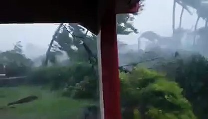 Cyclone Winston: Category Five winds battering Rakiraki, Fiji | 20 02 2016 (720p Full HD)