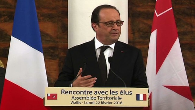 Discours devant l'Assemblée territoriale de Wallis