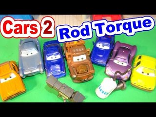 Pixar Cars 2 Re Enactment of Rod Torque Bathroom Scene and Destruction Scene