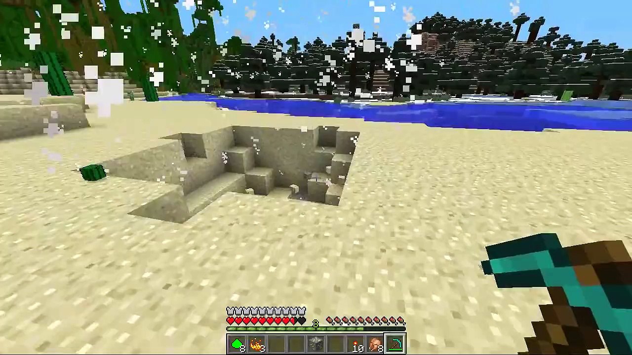Minecraft  BOOM EXPLOSIVES MOD! (Blowing Up the North Pole!)  Mod Showcase