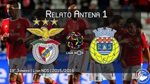 BENFICA 3 - 1 Arouca | Relato dos golos (Antena 1)