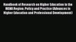 Read Handbook of Research on Higher Education in the MENA Region: Policy and Practice (Advances