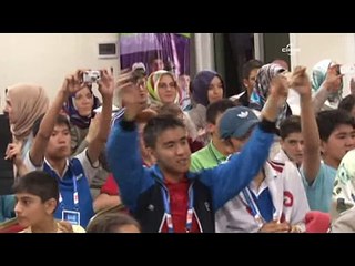 Türkçe olimpiyatı öğrencileri Etiyopya'ya veda etti