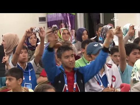 Türkçe olimpiyatı öğrencileri Etiyopya'ya veda etti