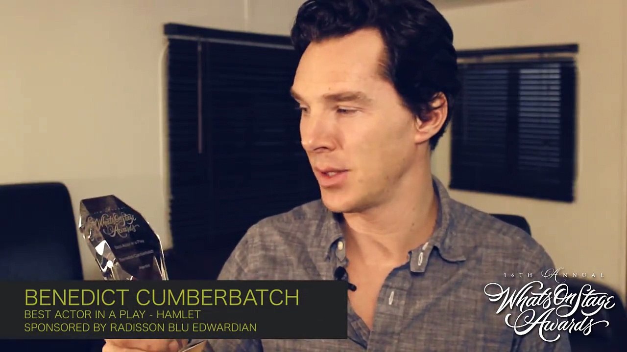 What's On Stage: BC's acceptance speech for 'Best Actor in a Play' (2016)