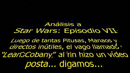 LeansCobany Star Wars Intro Parodia