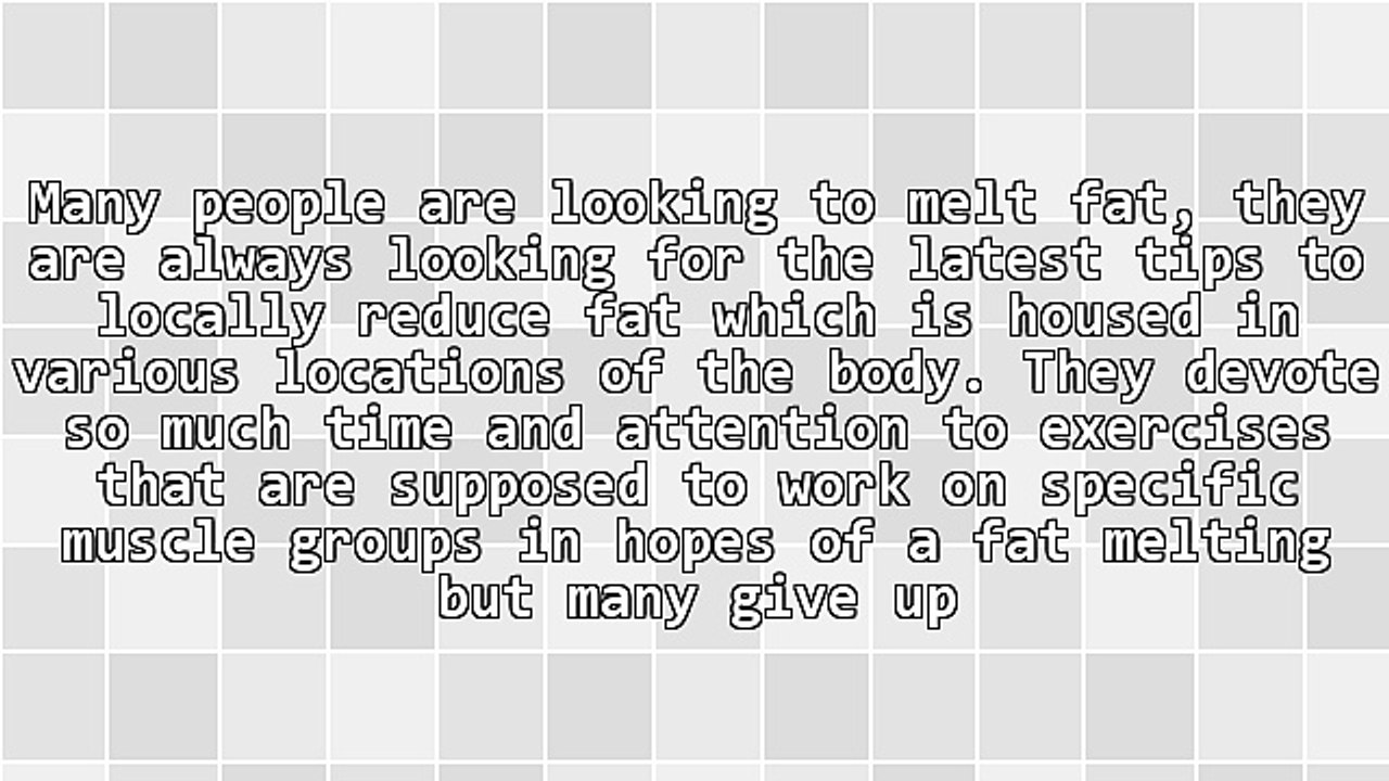 Melt Fat Through This Drink