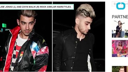 Zayn Goes Pink After Joe Jonas Rocks His Hairstyle (Comic FULL HD 720P)