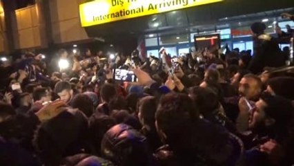 Trabzonspor?a Coşkulu Karşılama