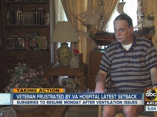 Veteran frustrated by VA hospital's rescheduling of surgeries