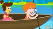 Row Row Row Your Boat | Nursery Rhymes by HooplaKidz