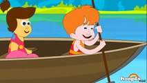 Row Row Row Your Boat | Nursery Rhymes by HooplaKidz