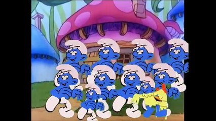 детские песни, Танец маленьких утят , Смурфики, Смурфы