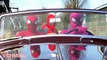 SuperHeroes Dancing in a Car SPIDERMAN, Pink SPIDERGIRL & Deadpool Funny Movie in Real Life SHMIRL