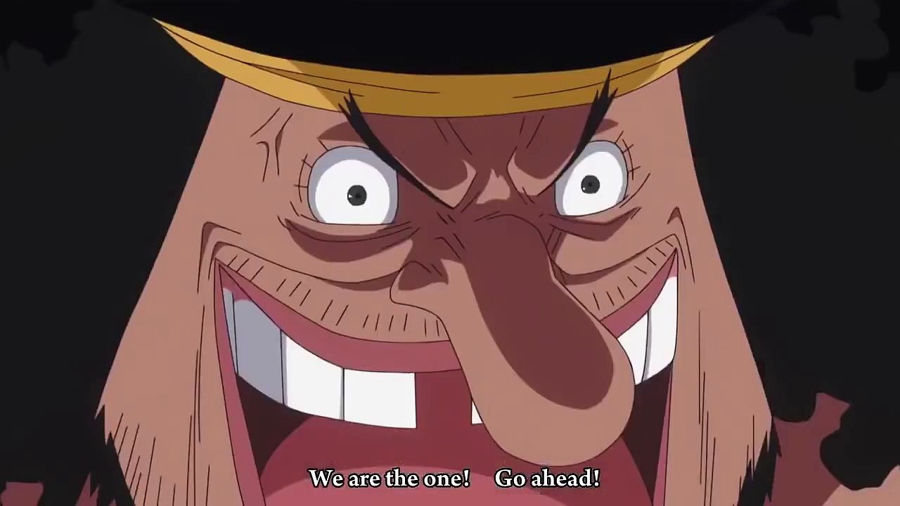 one piece luffy vs barbe noire