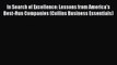 Read In Search of Excellence: Lessons from America's Best-Run Companies (Collins Business Essentials)