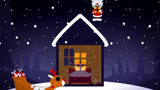 DANS SON MANTEAU ROUGE ET BLANC (petit garçon.) ♫ Comptine & Chansons de Noël pour bébé