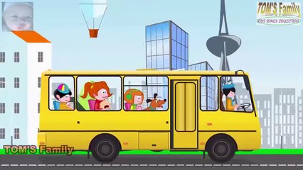 wheels on the bus - yellow bus