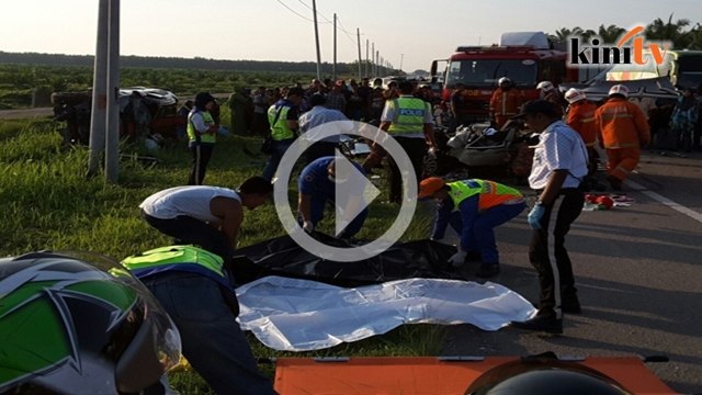 Video kemalangan maut ragut empat nyawa