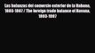 [PDF] Las balanzas del comercio exterior de la Habana 1803-1807 / The foreign trade balance