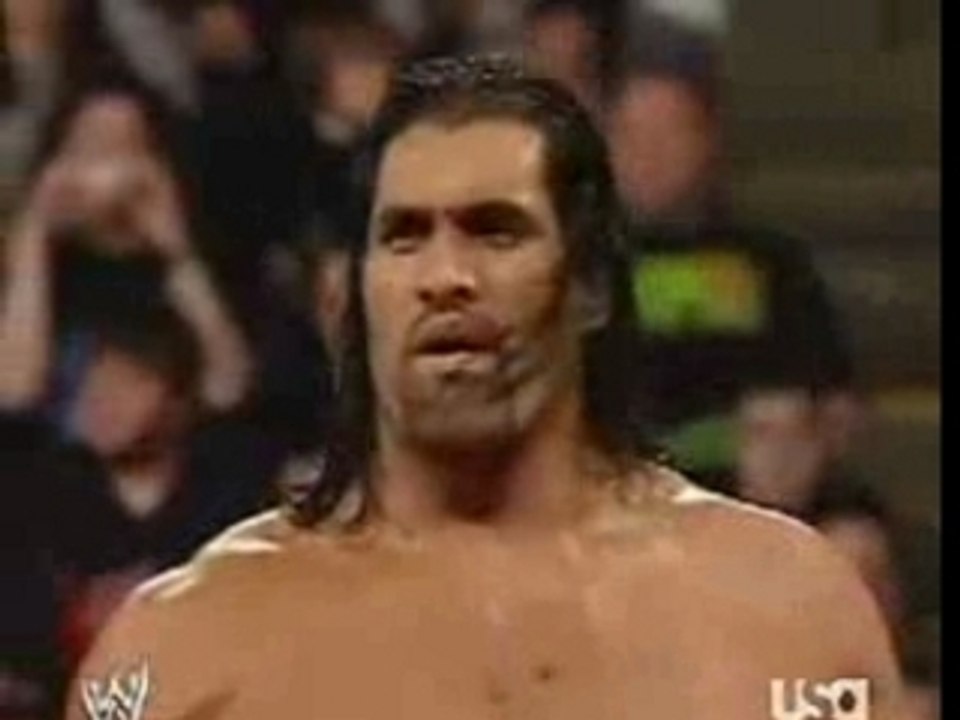 John Cena vs Umaga - WWE Raw 8th January 2007