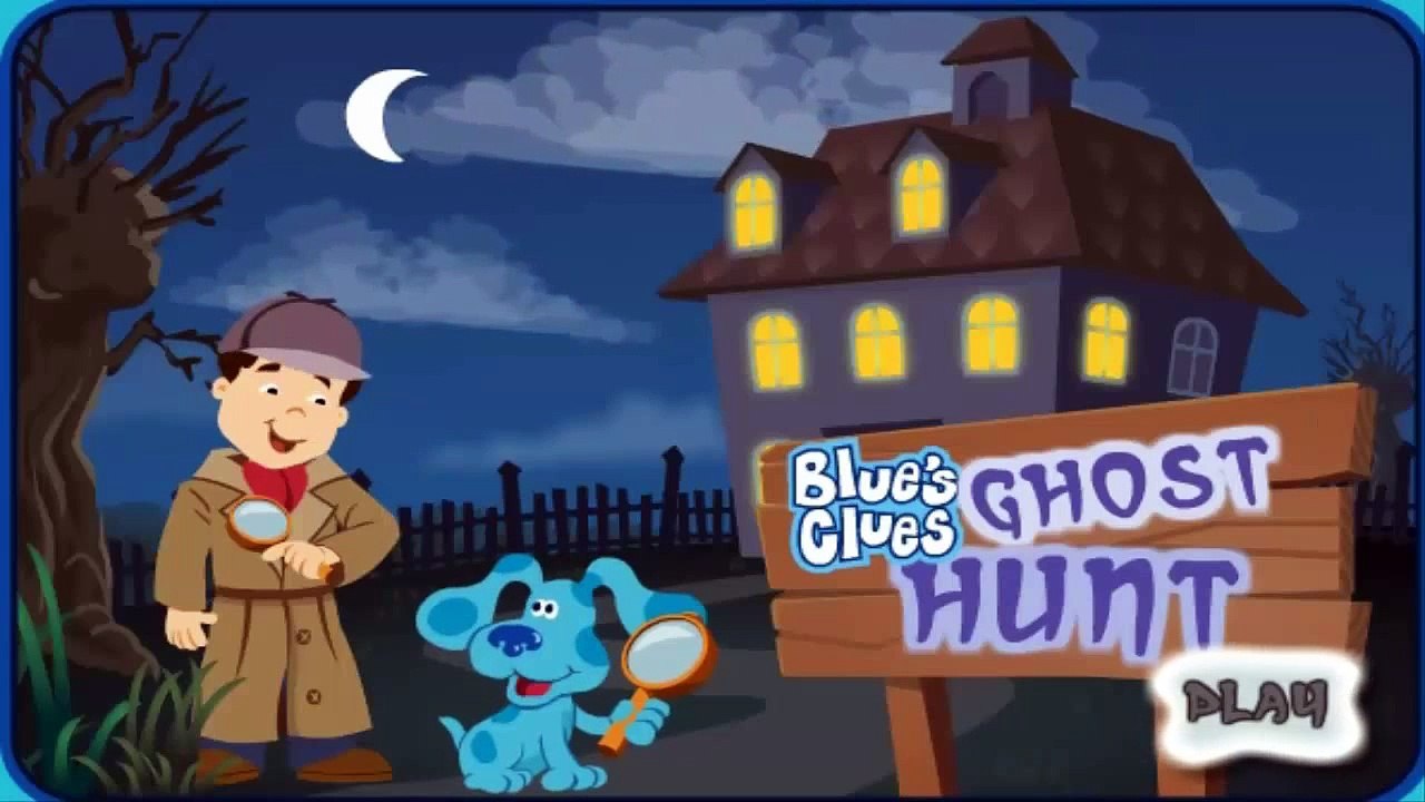 Подсказки Бульки - Поиски приведений на Хэллоуин| Blues Clues Ghost hunt