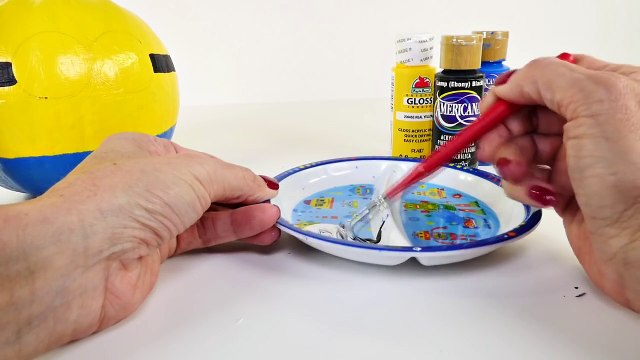How To Make Minion Halloween Painted Pumpkins - From Toys to Arts & Crafts with DCTC