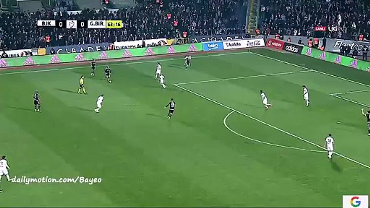 1-0 Mario Gómez Goal HD - Besiktas 1-0 Genclerbirligi - 22-02-2016 -