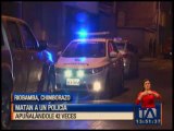 Matan a un policía con 42 puñaladas