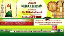 Milad-e-Mustafa(S.A.W) Zere Sadarat Khadim Sultan ul Faqr Hazrat Sakhi Sultan Mohammad Najib ur Rehman Madzillah ul Aqdus 4 January 2015