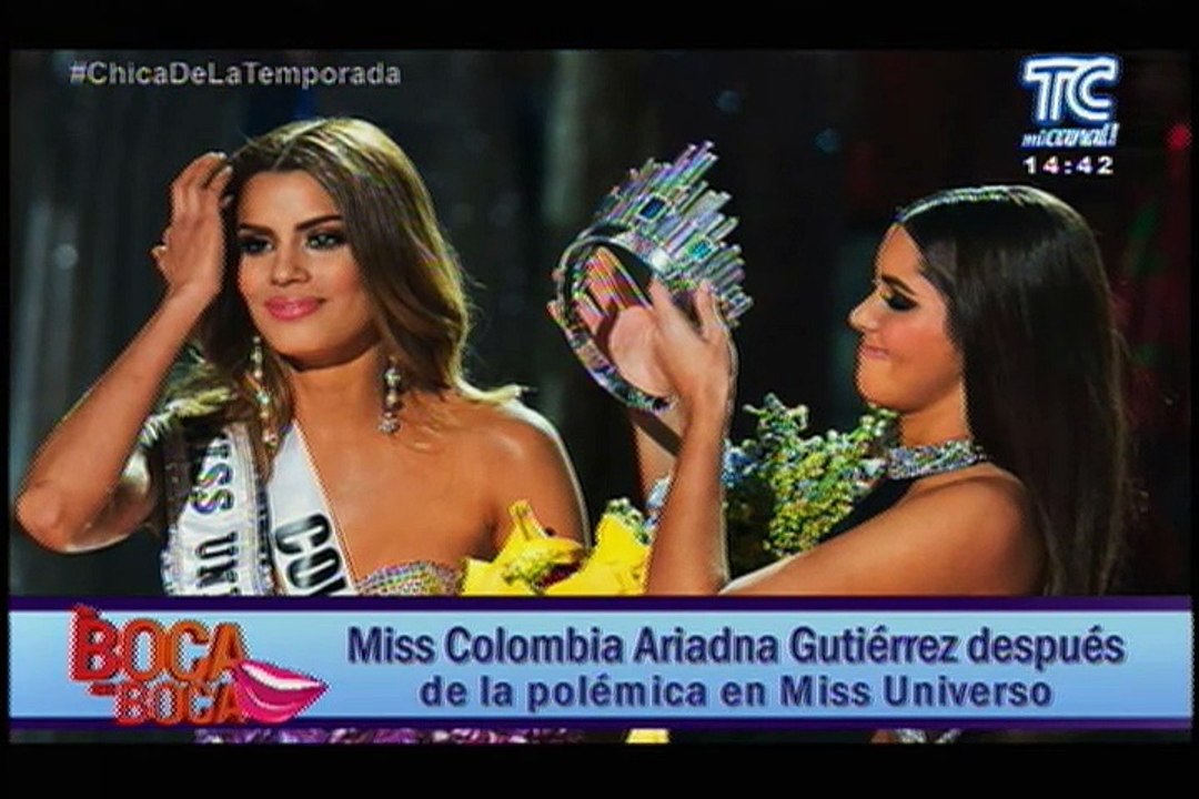 ¿Ariadna Gutiérrez tendrá algún resentimiento por lo sucedido en la coronación?